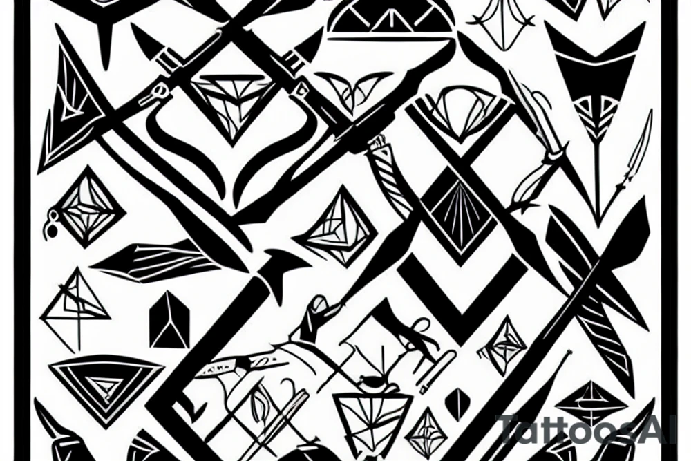 arrow tattoo idea