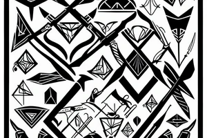 arrow tattoo idea