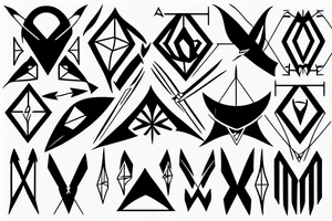 arrow tattoo idea