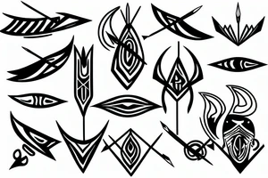 arrow tattoo idea