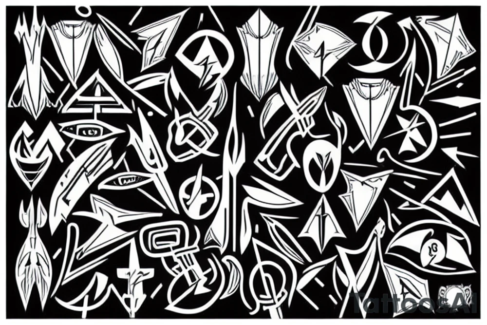 arrow tattoo idea