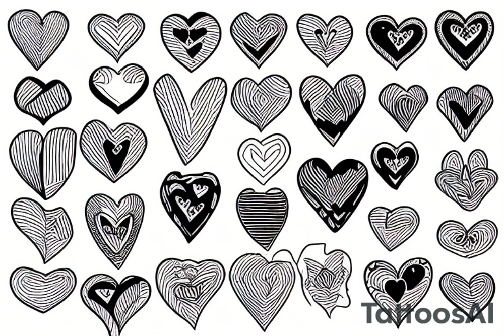 heart tattoo idea