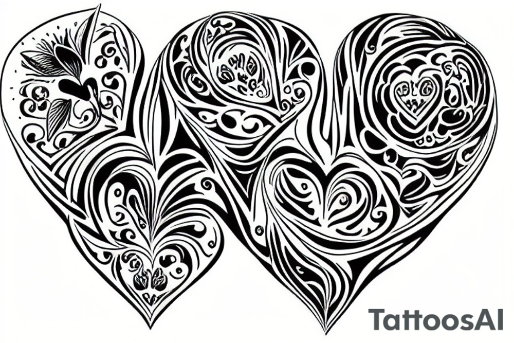 heart tattoo idea