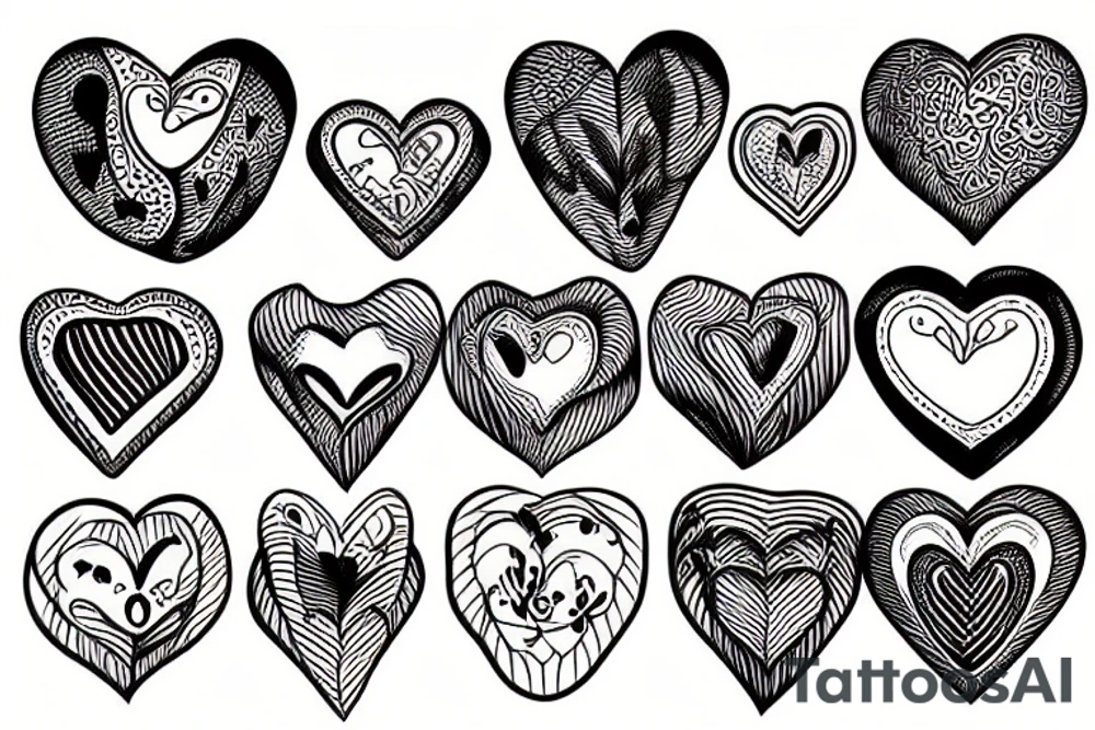 heart tattoo idea