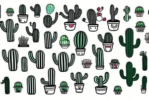 cactus tattoo idea