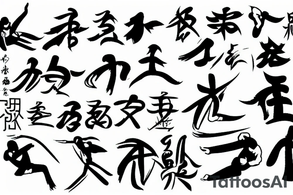 karate tattoo idea