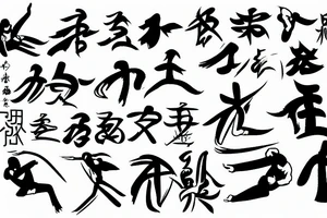 karate tattoo idea