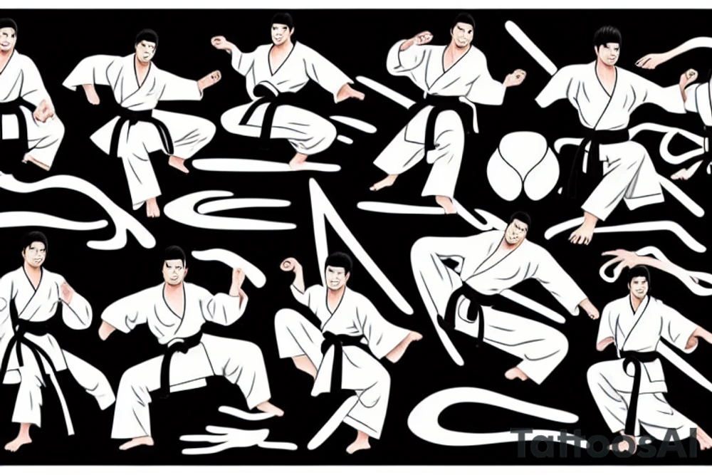 karate tattoo idea