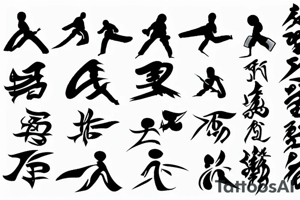 karate tattoo idea