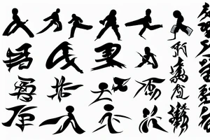 karate tattoo idea
