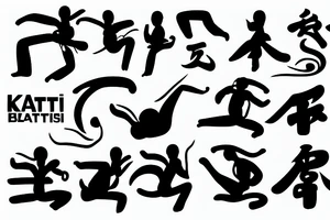 karate black belt Cat tattoo idea