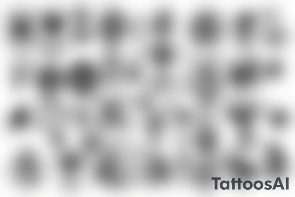 Symbol for life tattoo idea