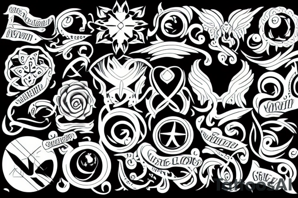 Symbol for life tattoo idea