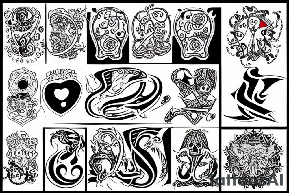Symbol for life tattoo idea
