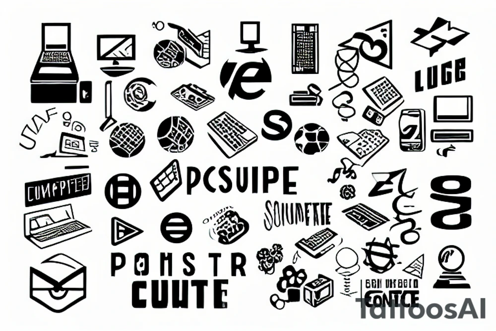 computer science logo tattoo idea