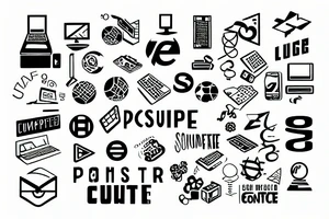 computer science logo tattoo idea