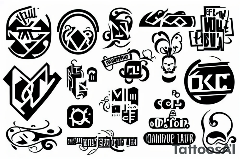 computer logo tattoo idea