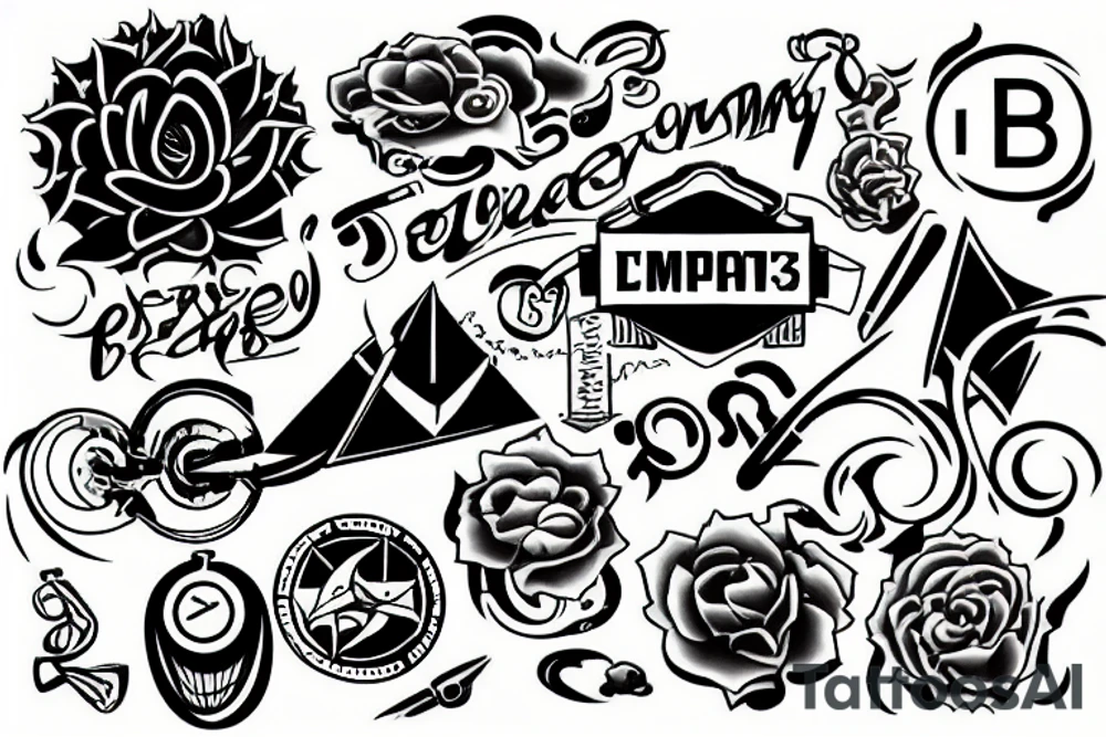 computer logo tattoo idea
