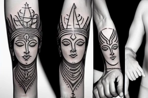 Mahadev supergod tattoo idea