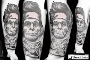 old white lincoln car 55; sailor tattoo; high top sneaker tattoo idea