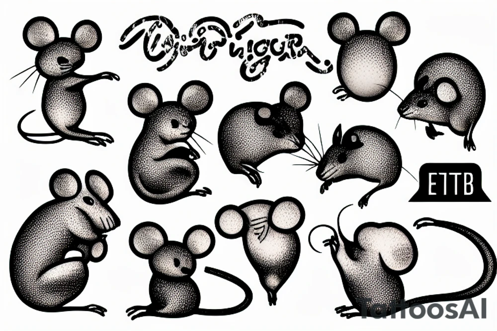 mouse pointer tattoo idea