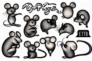 mouse pointer tattoo idea