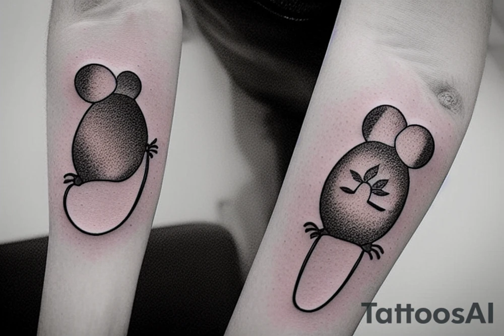 mouse pointer tattoo idea
