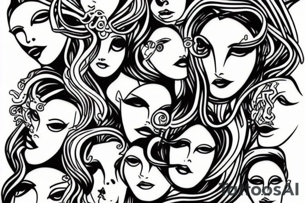 Medusa tattoo idea
