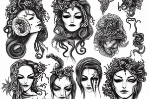 Medusa tattoo idea
