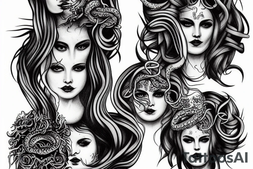 Medusa tattoo idea