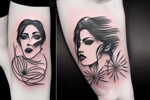 With guitar tattoo idea