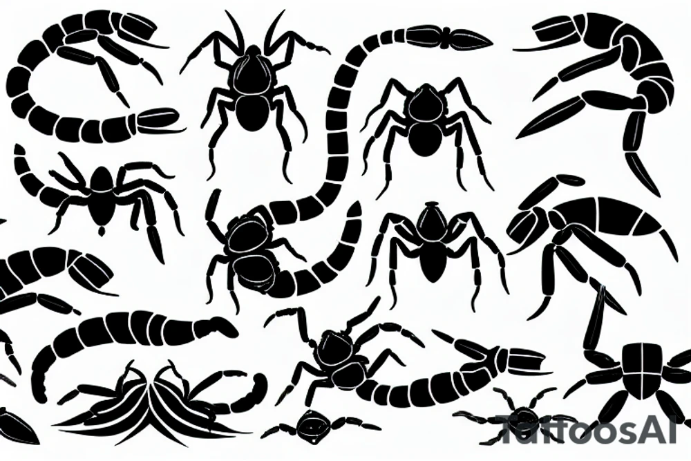 a scorpion tattoo idea