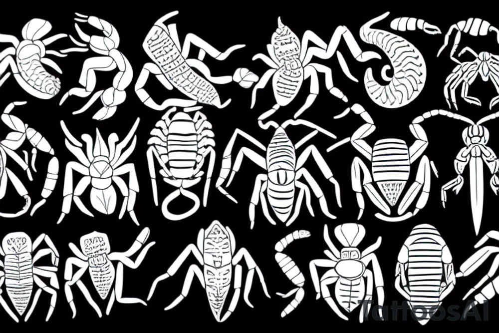 a scorpion tattoo idea