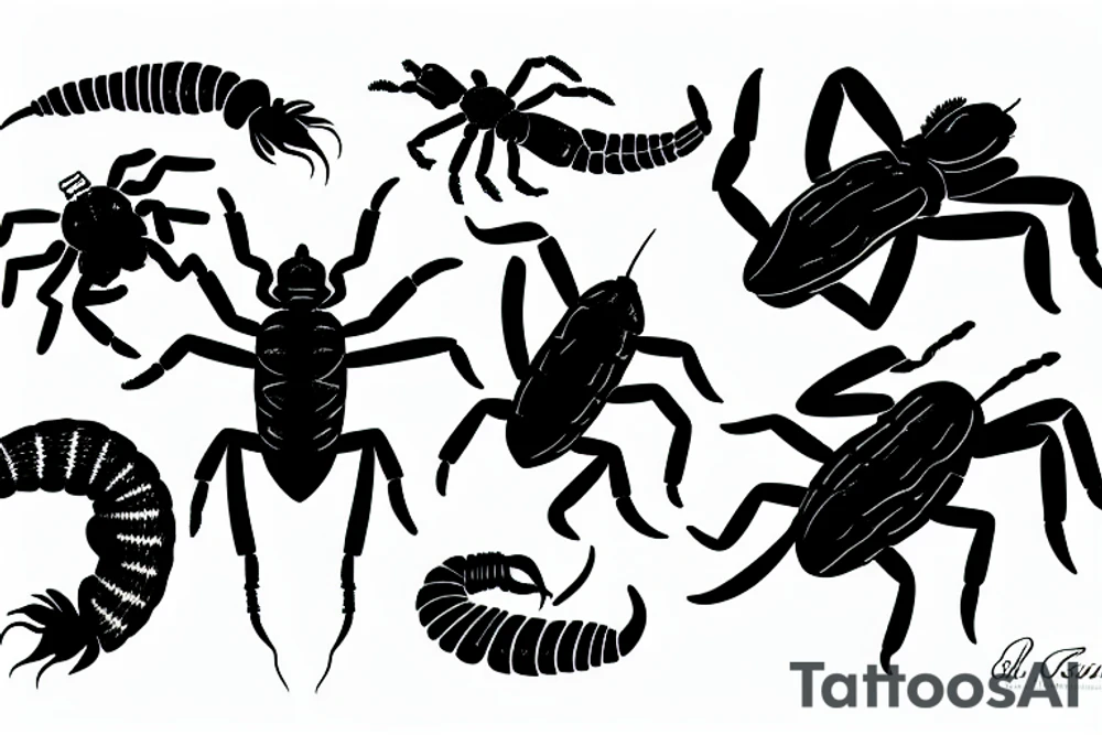 a scorpion tattoo idea