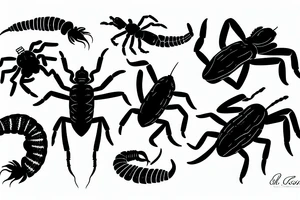 a scorpion tattoo idea