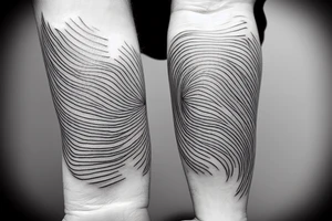 small lines, earth, stars, harmony tattoo idea
