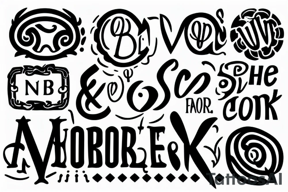 word backbone which means support for the family tattoo idea