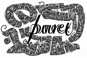 word backbone which means support for the family tattoo idea