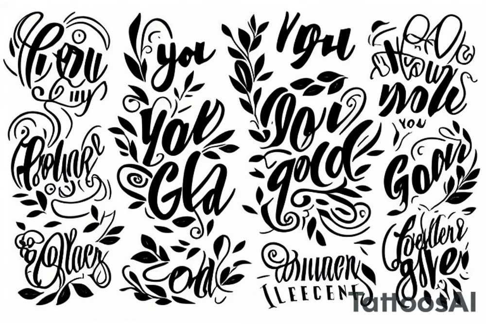 You are so golden, broken tattoo idea