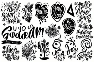 You are so golden, broken tattoo idea