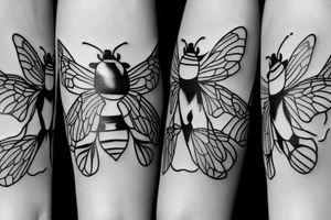 honeybee tattoo idea