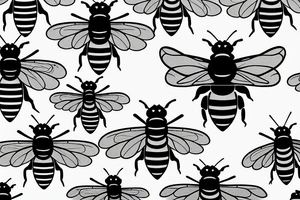honeybee tattoo idea
