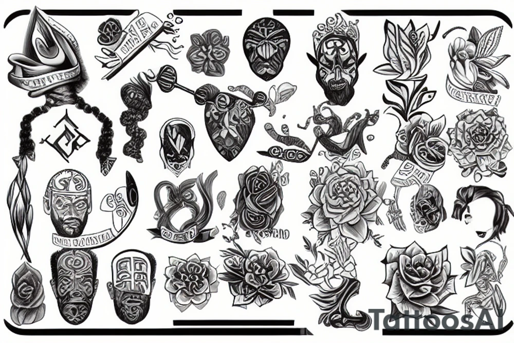 self awareness and strength tattoo idea