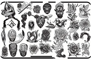 self awareness and strength tattoo idea