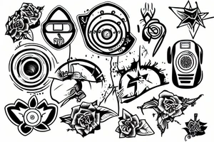 elektricity tattoo idea