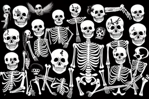 Who’s skeleton? tattoo idea