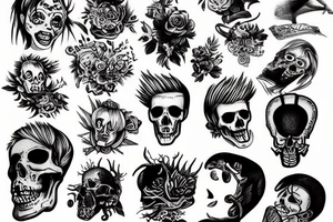 Lost bones tattoo idea