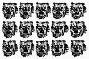 country grizzly tattoo idea