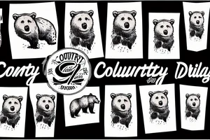 country grizzly tattoo idea