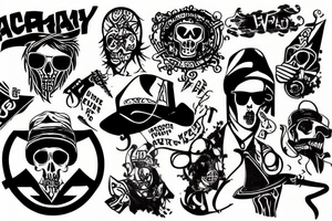 Anarchy tattoo idea